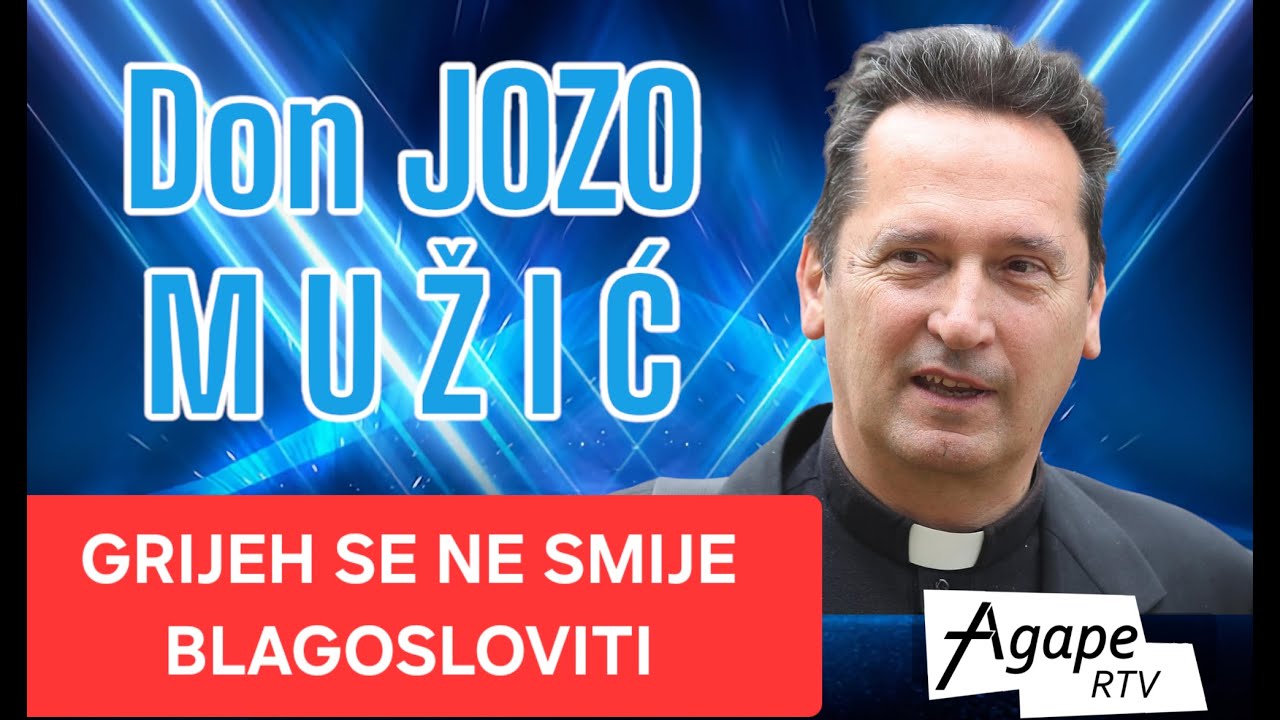 GRIJEH se ne smije BLAGOSLOVITI!  Rat protiv čovjeka na djelu! Rješenje je osobna svetost! @agapertv