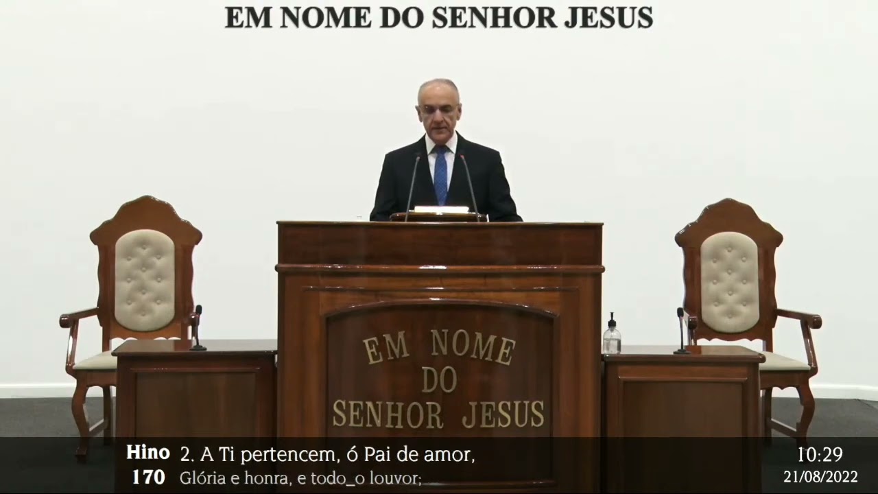 CCB HINO 170 PAI ETERNAL, ENVIA DOS CÉUS...
