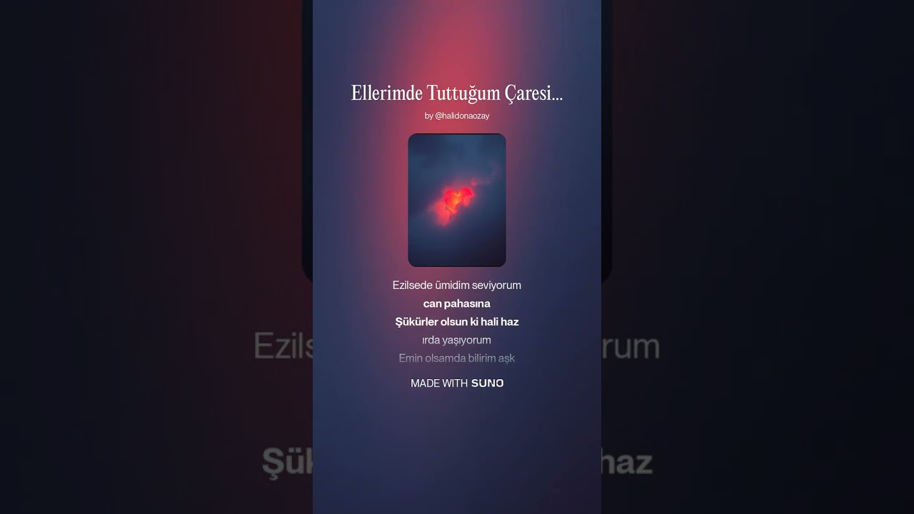 ~ Ellerimde Tuttuğum Çaresizlik ~