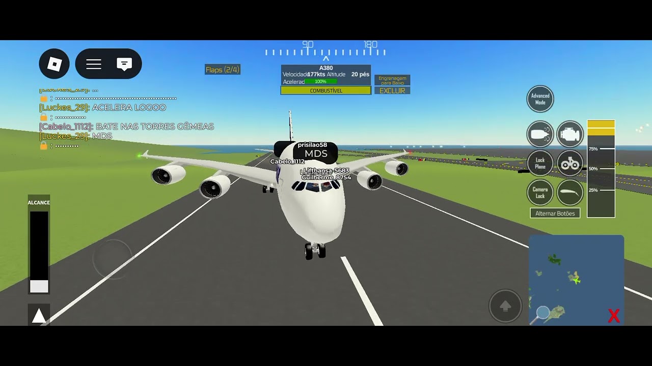 Comprei A 380 no ptfs e roupa dos pilotos 