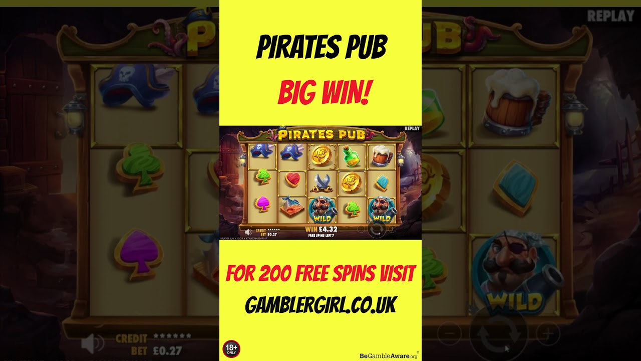 🏴&zwj;☠️PIRATES PUB БОЛЬШОЙ ВЫИГРЫШ!🏴&zwj;☠️ #реклама #слот #казино