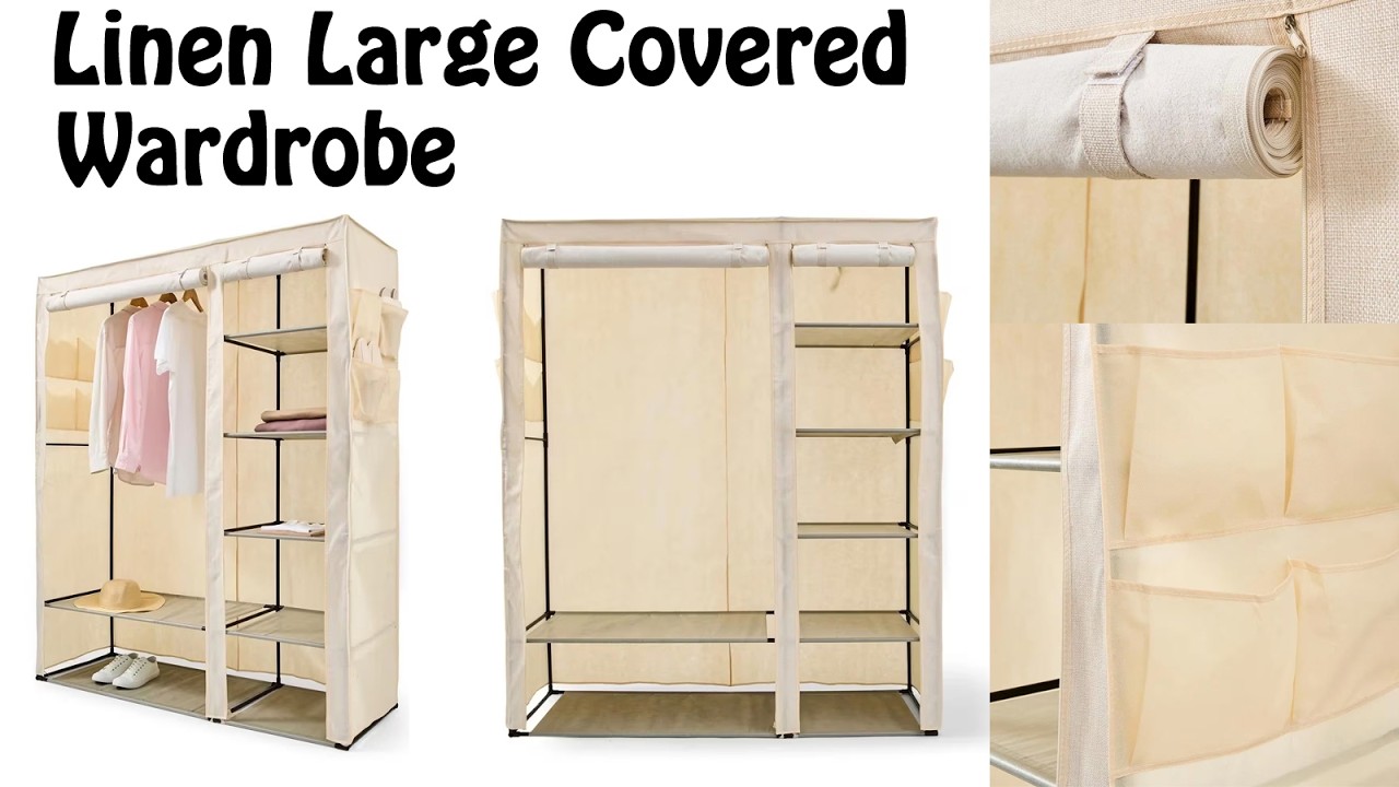Budget Anko Wardrobe Unboxing and Assembling