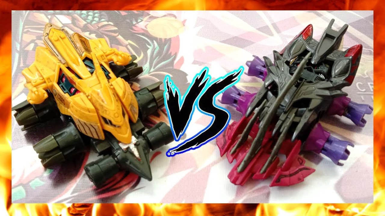 GAIKI VS CAESARVERN | Crush Gear Battle