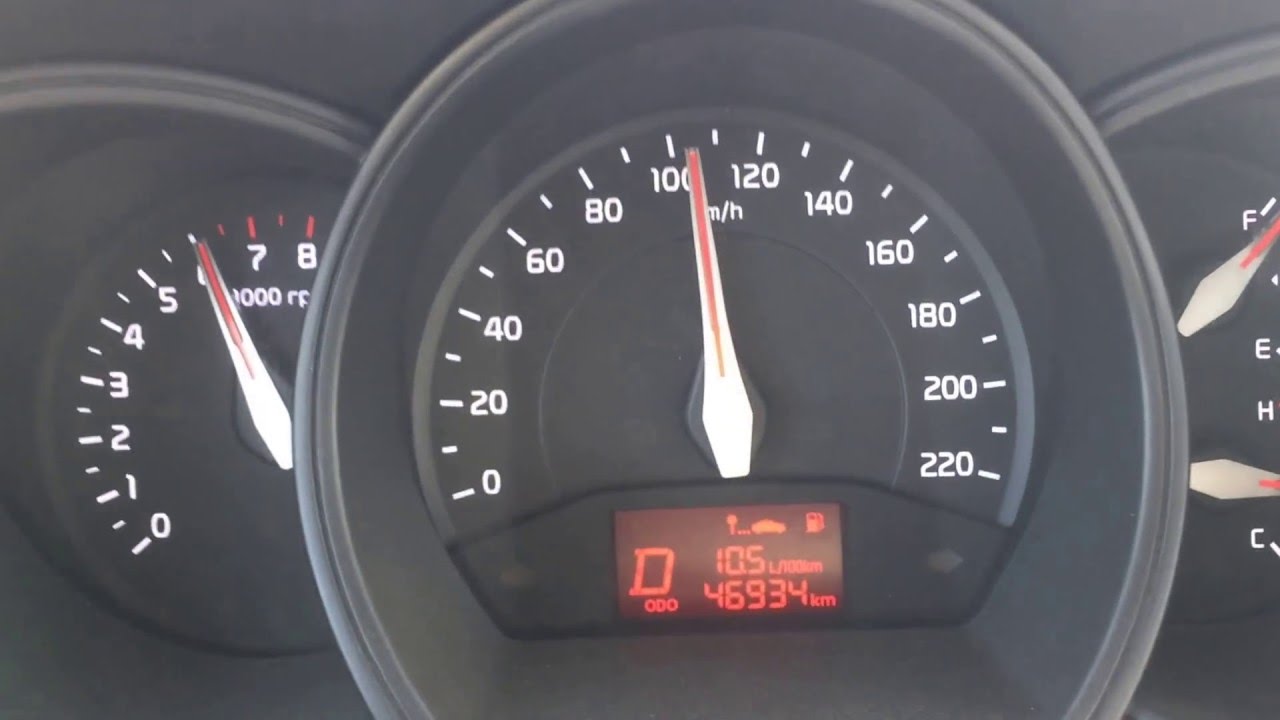 0-TOP SPEED 2015 KIA RIO 1.4I 80 KW (108 ps)