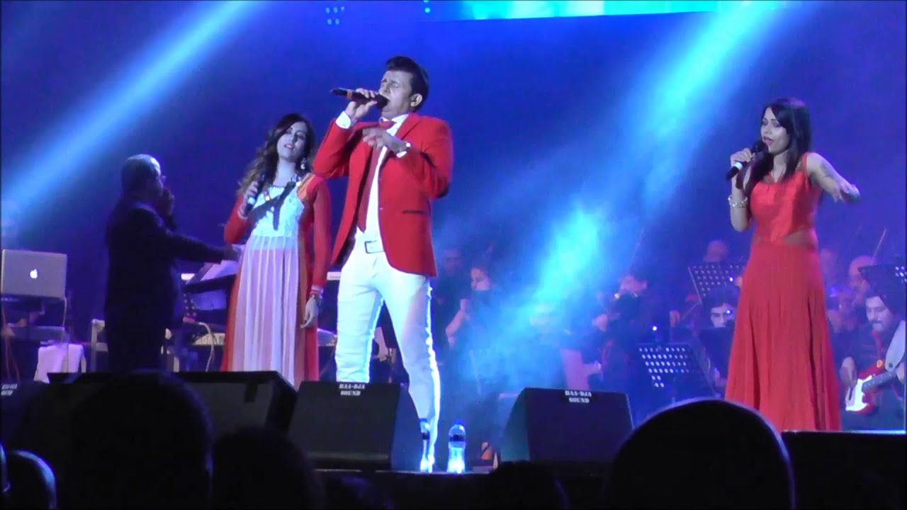 Sapna Jahan - Sonu Nigam, Teesha Nigam and Jonita Gandhi live in the Netherlands
