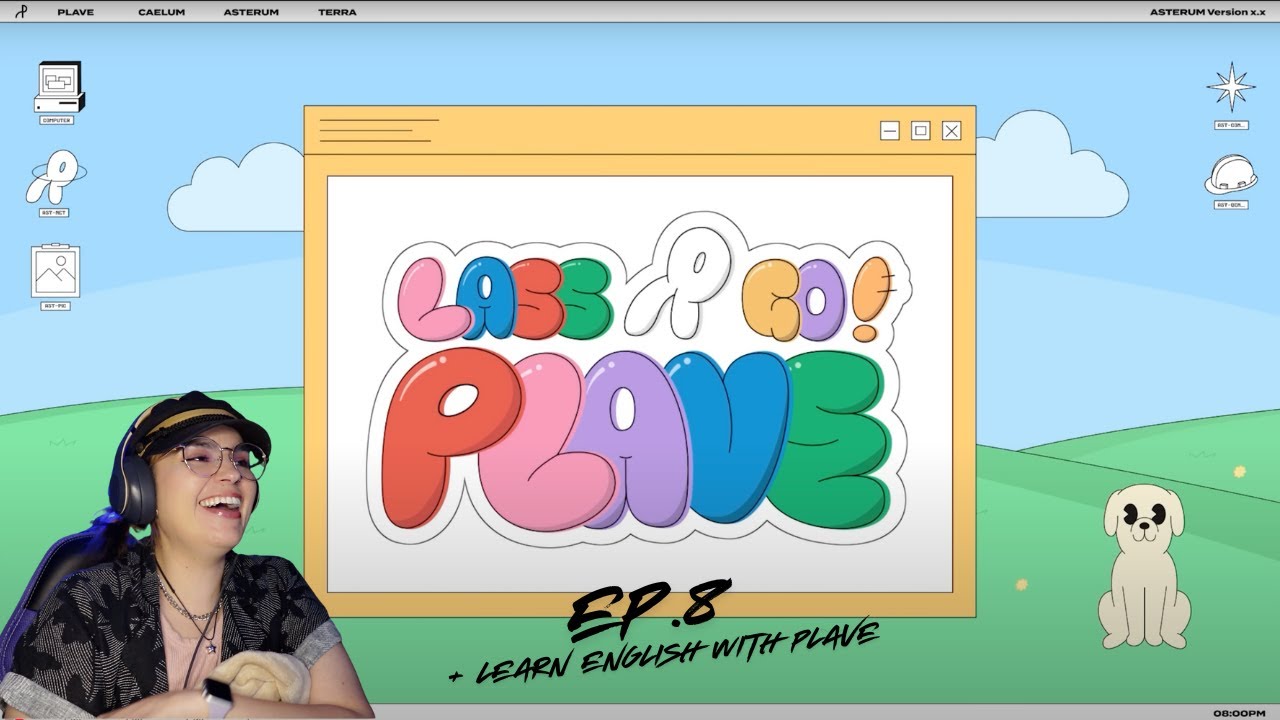 PLAVE(플레이브)  [LASSGO PLAVE] EP.08  + Learn English with Plave REACTION
