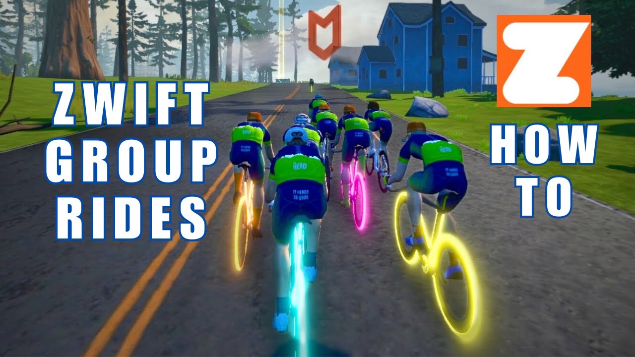 Group Rides on Zwift - All You Need To Know | Zwift For Beginners