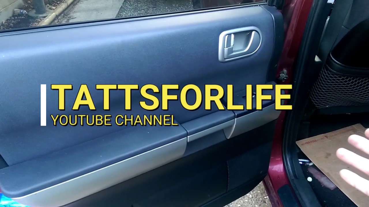 Mitsubishi Endeavor Rear Door Panel Removal