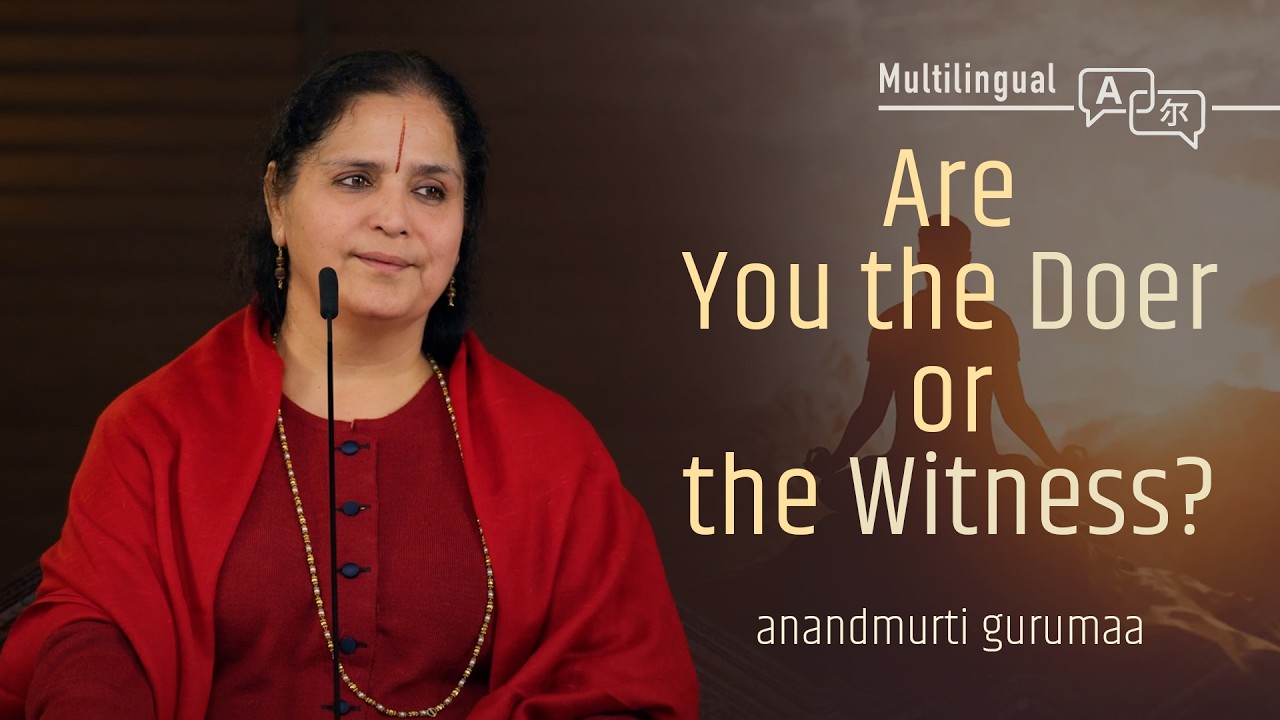 How to Recognise That You Are the Witness, Not the Doer?