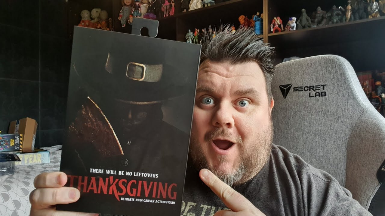 NECA Thanksgiving Ultimate John Carver Action Figure Unboxing Review