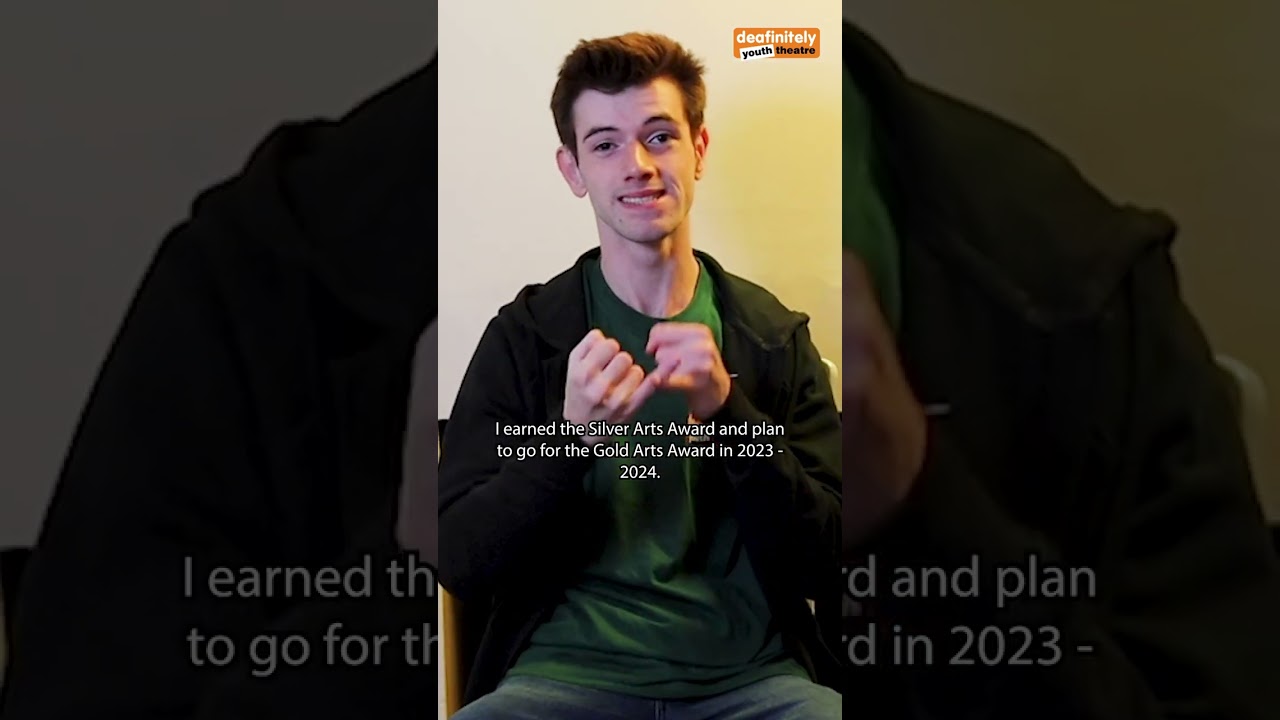 Jude's Experience With Deafinitely Youth Theatre