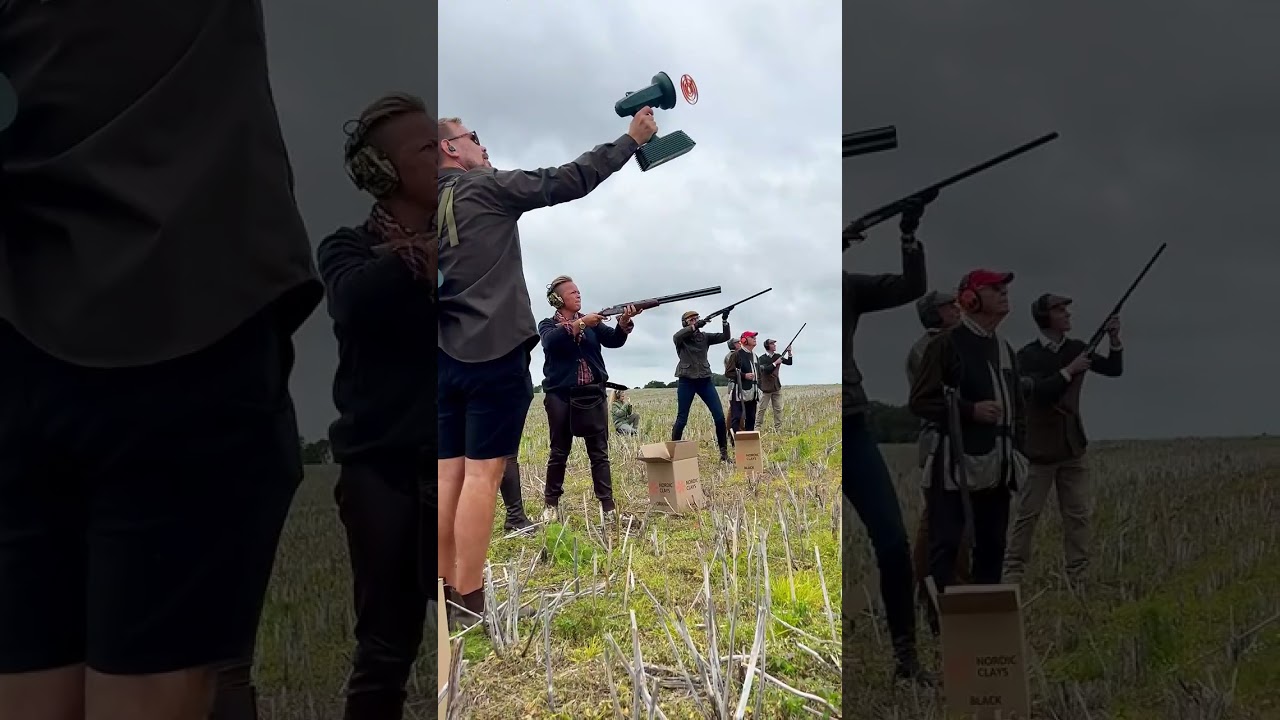 A TrapMaster provides flexibilty and new joy in clay pigeon shooting.