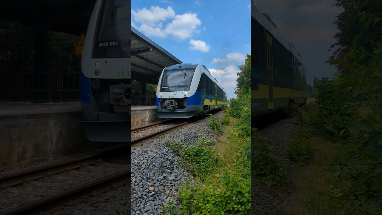 Ausfahrt Bad Oeynhausen S&uuml;d Lint 648 LNVG Hebel auf den Tisch