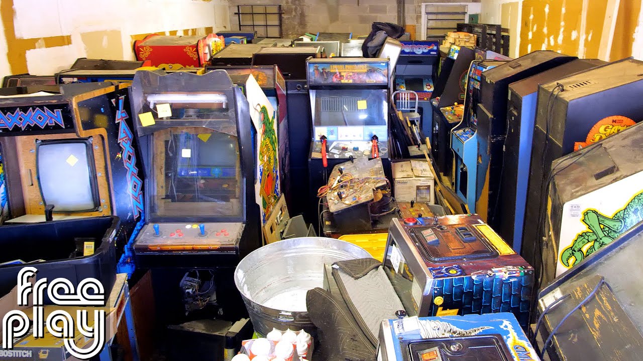 BIGGEST Arcade Collection Storage Tour | Updated Collection Tour 2019 Pt. 1
