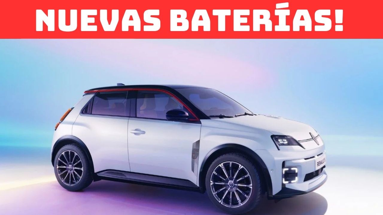 Renault renueva batería para Renault 5!