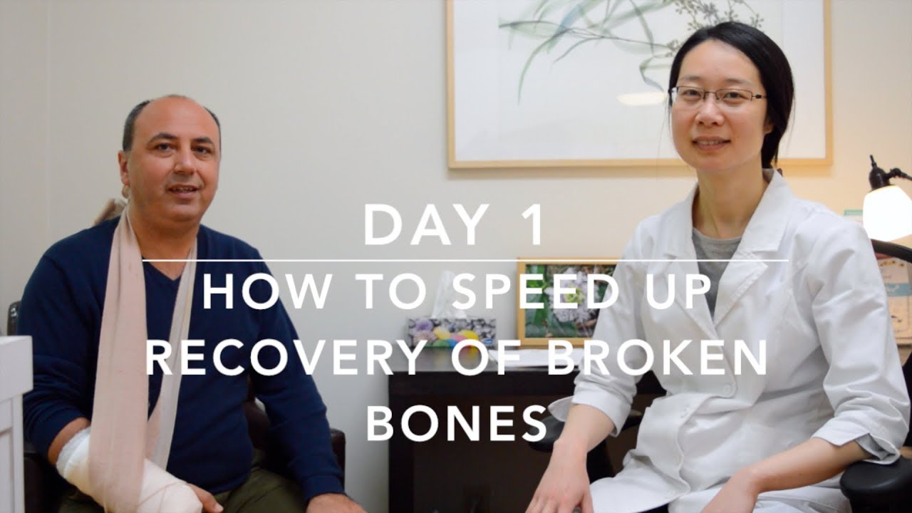 DAY 1: HOW TO SPEED UP RECOVERY OF BROKEN BONES