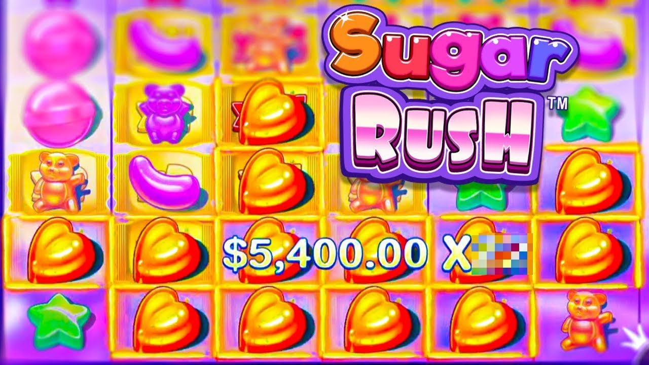 SUGAR RUSH SLOT / TOP 5 RECORD MAX WINS! STREAMING HIGHLIGHTS!
