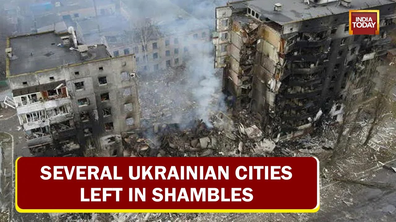 Second Month Of Russia-Ukraine War: Several Ukrainian Cities Left In Shambles & More