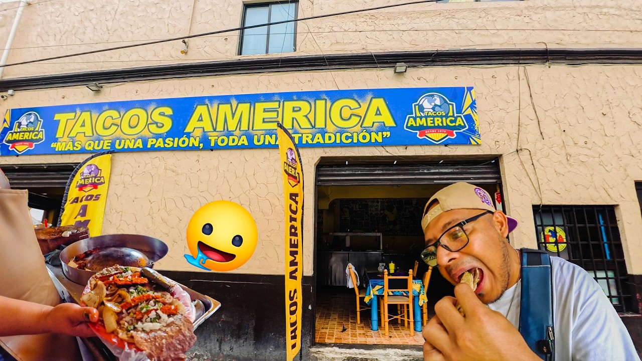 FUI A LOS TACOS AMERICA , DE LOS MEJORES Y MAS ANTIGUOS  DE LA CIUDAD DE LEON