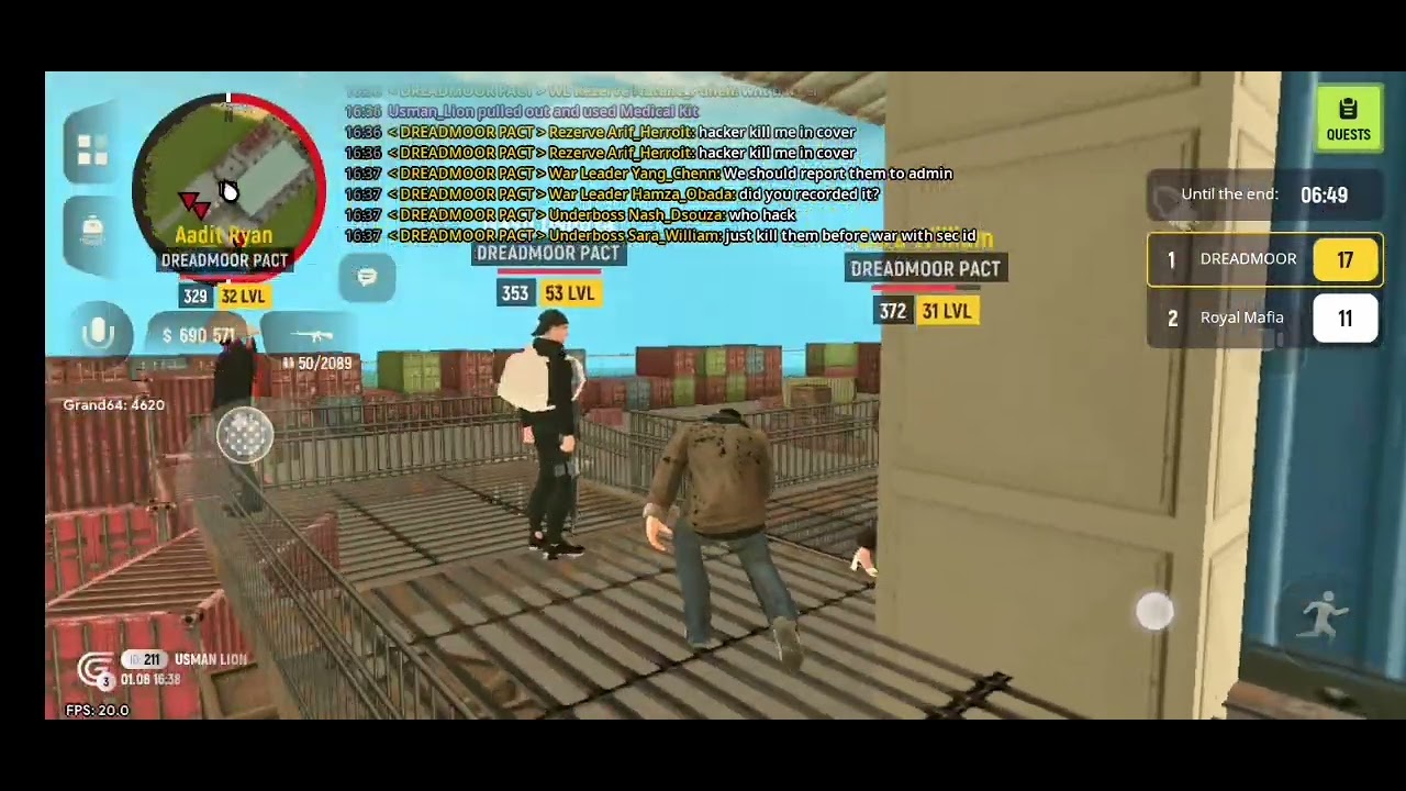 CHeaTer+HackEr|Admins support Royal Mafia  in S3