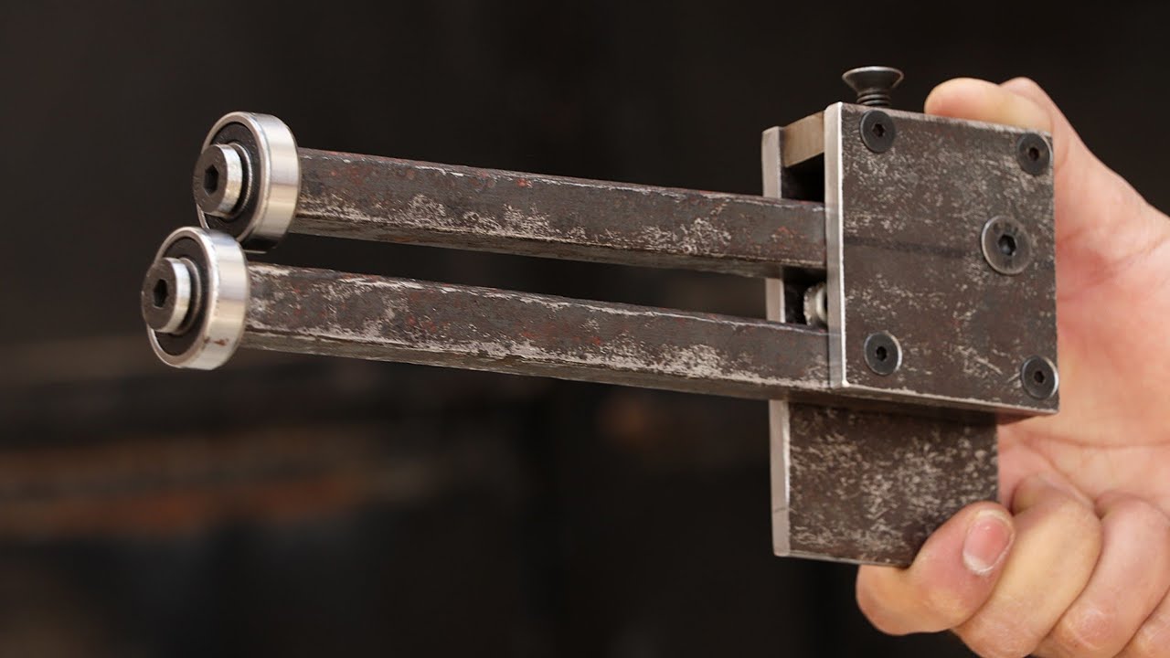 Make A Sheet Metal pressing tool || DIY Tool Idea
