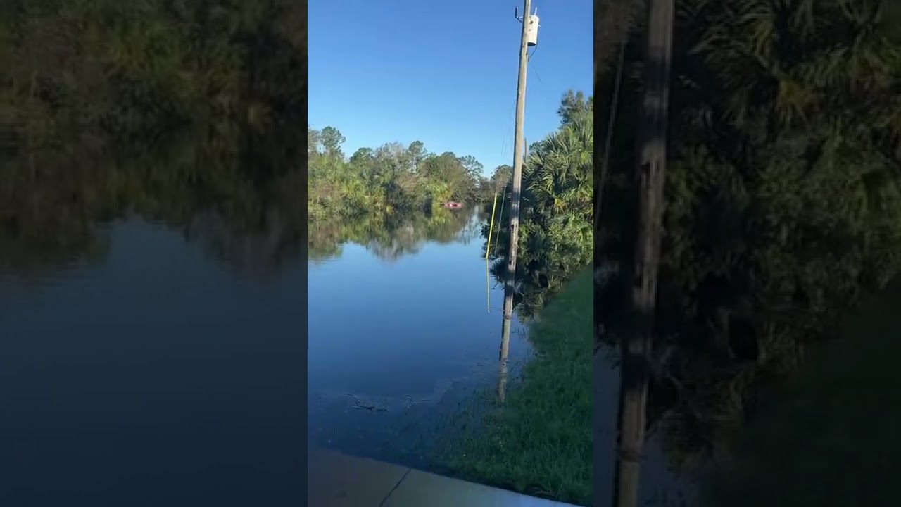 Friday Morning after Hurricane Ian in North Port, FL