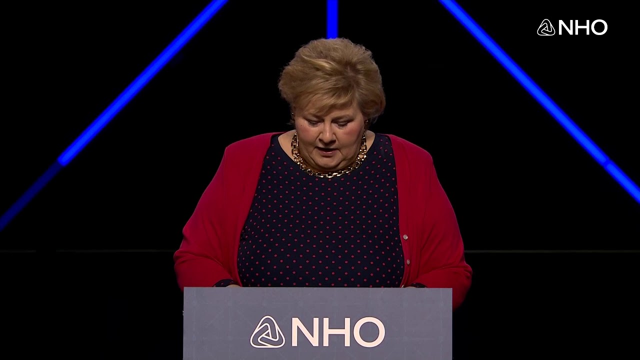 Erna Solberg, statsminister: Markedsadgang = verdiskaping