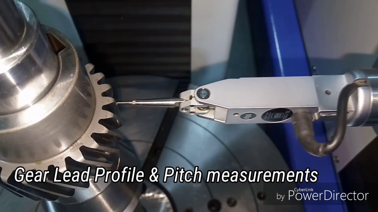 Gear Lead & Profile measurement on PREC40 CNC Gear Tester