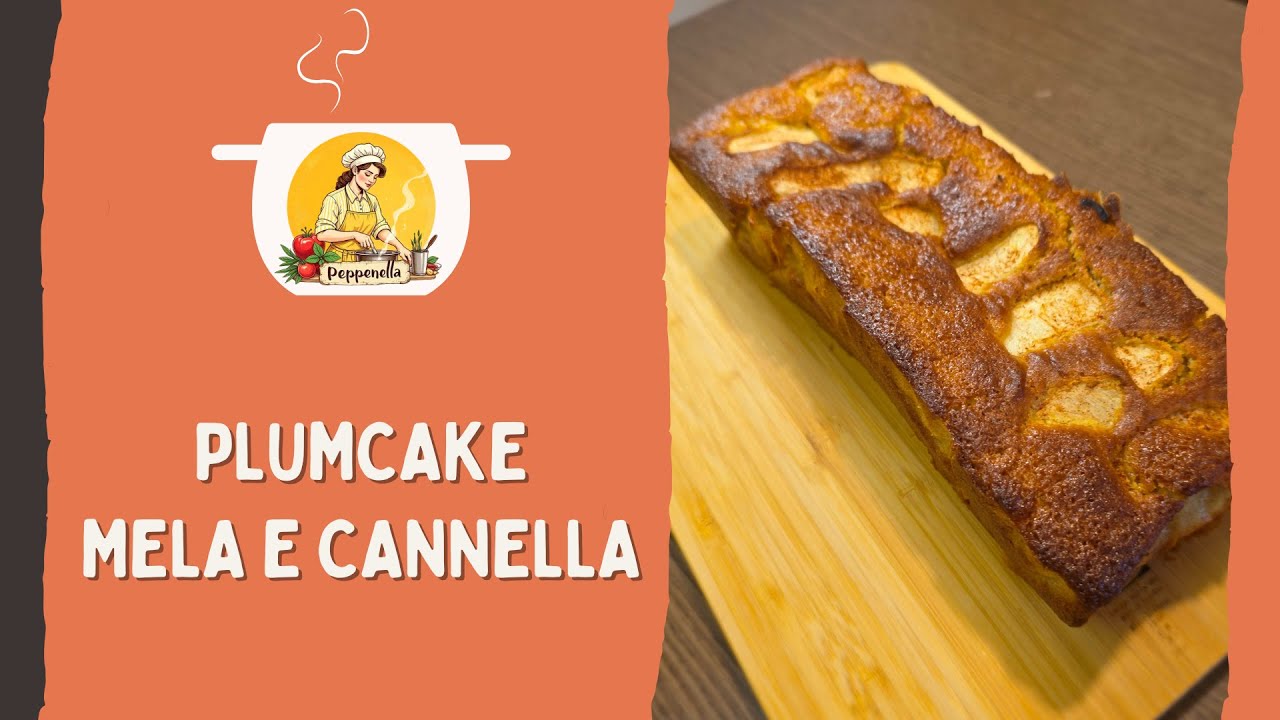 🍎 PLUMCAKE MELÀ E CANNELLA | Ricetta Soffice e Profumata per l'Autunno