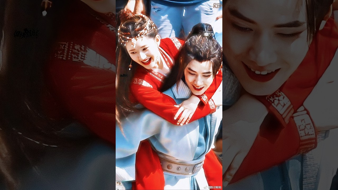 Zhao Lusi and Ren Hao friendship is so beautiful 😍❤️ #zhaolusi #赵露思 #actress #shorts