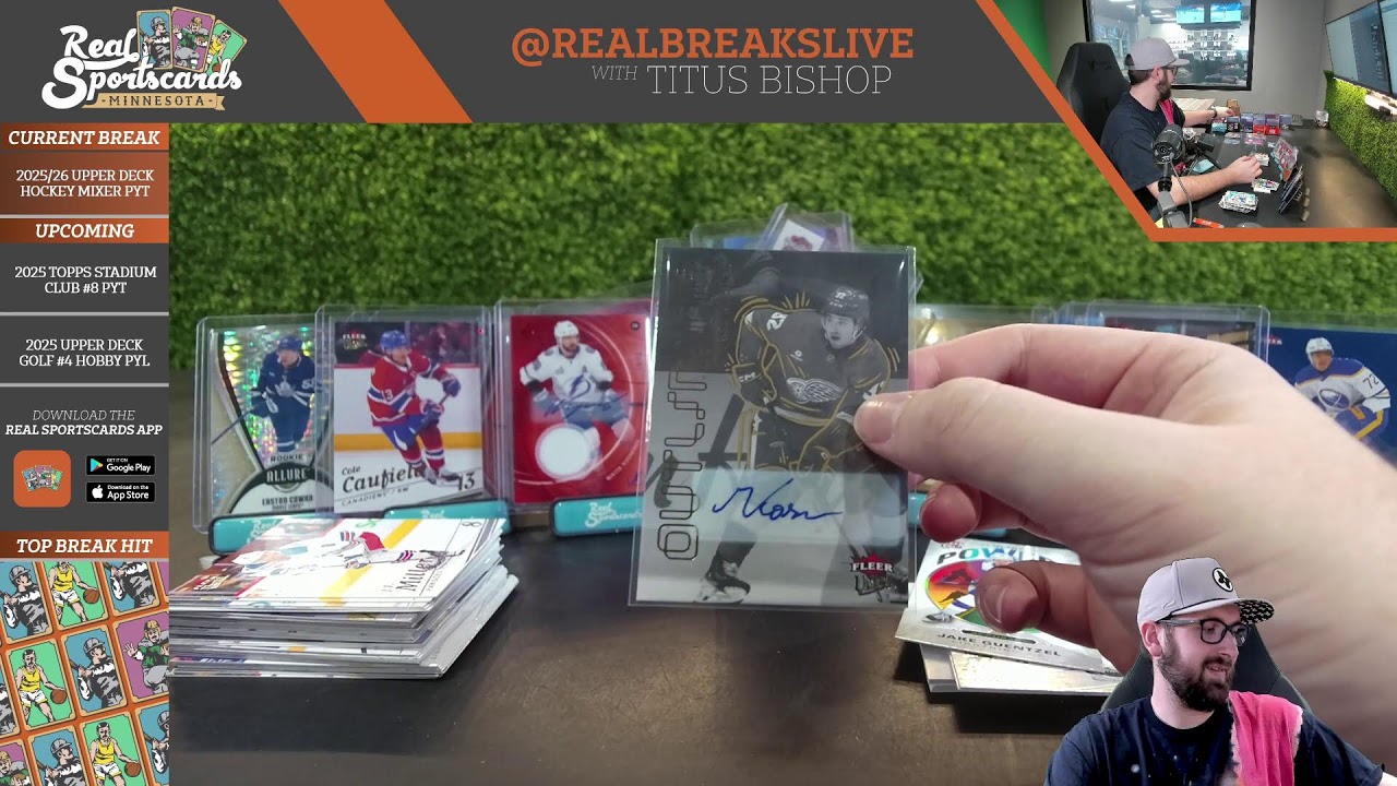 2025/26 UD Hockey Mixer #1 Pick Your Team W/ Fleer Ultra! (2/19/26)