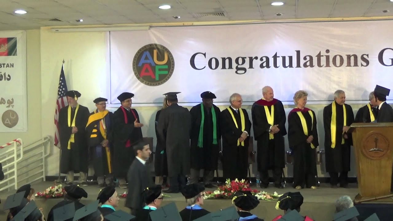 AUAF Graduation Ceremony Class of 2014