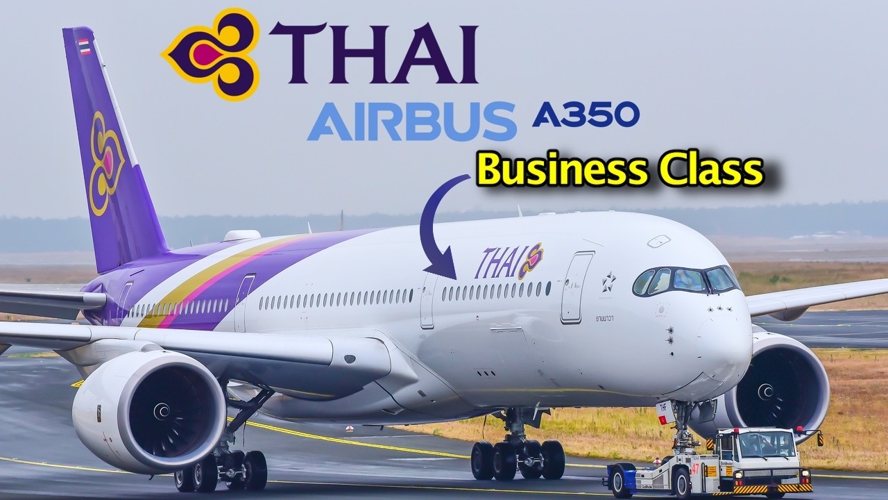 Business Class / Melbourne - Bangkok / Thai Airways Airbus A350-900 / Full Flight Review