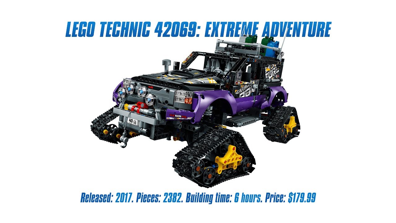LEGO Technic 42069: Extreme Adventure In-depth Review & Speed Build [4K]