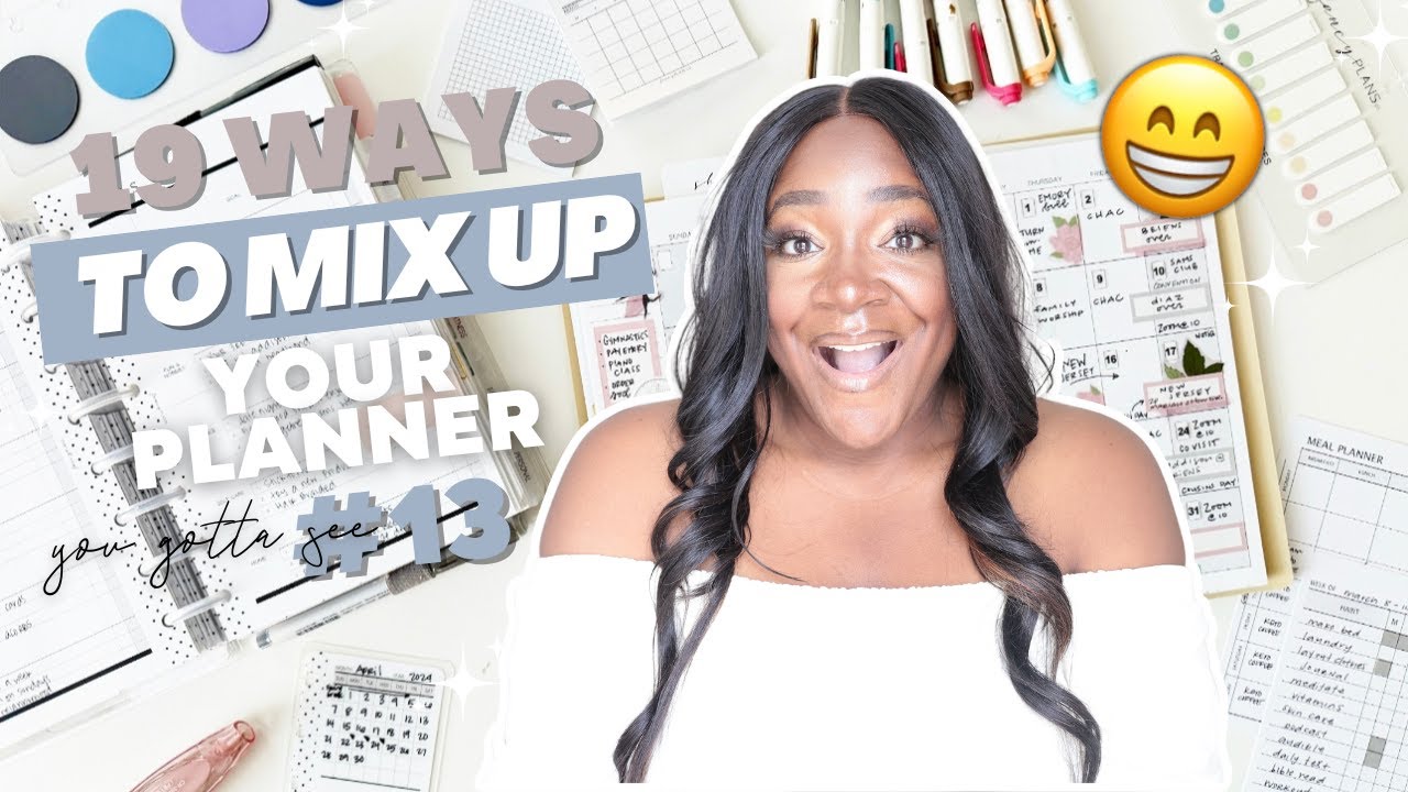Bored With Your Planner? 19 Ways To Mix It Up 😁