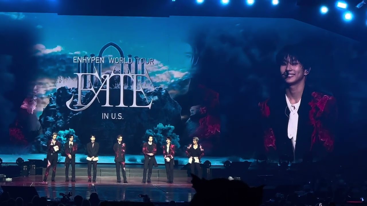 [FANCAM] ENHYPEN FATE TOUR in CHICAGO - Talking Ment 4