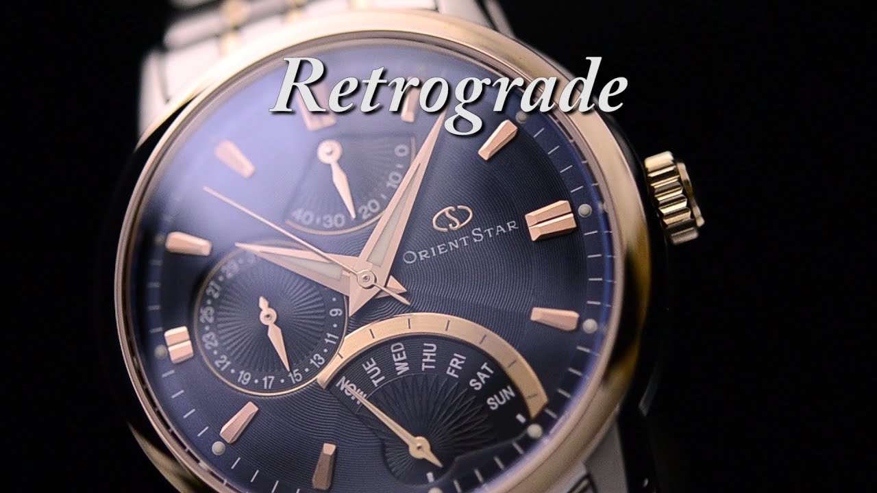 Orient Star SDE00004D0 SDE00004D DE00004D Retrograde Dress Mechanical Watch