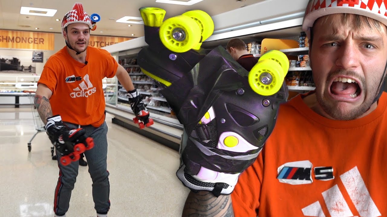 I Replaced My Hands & Feet With Roller Skates For The Day..