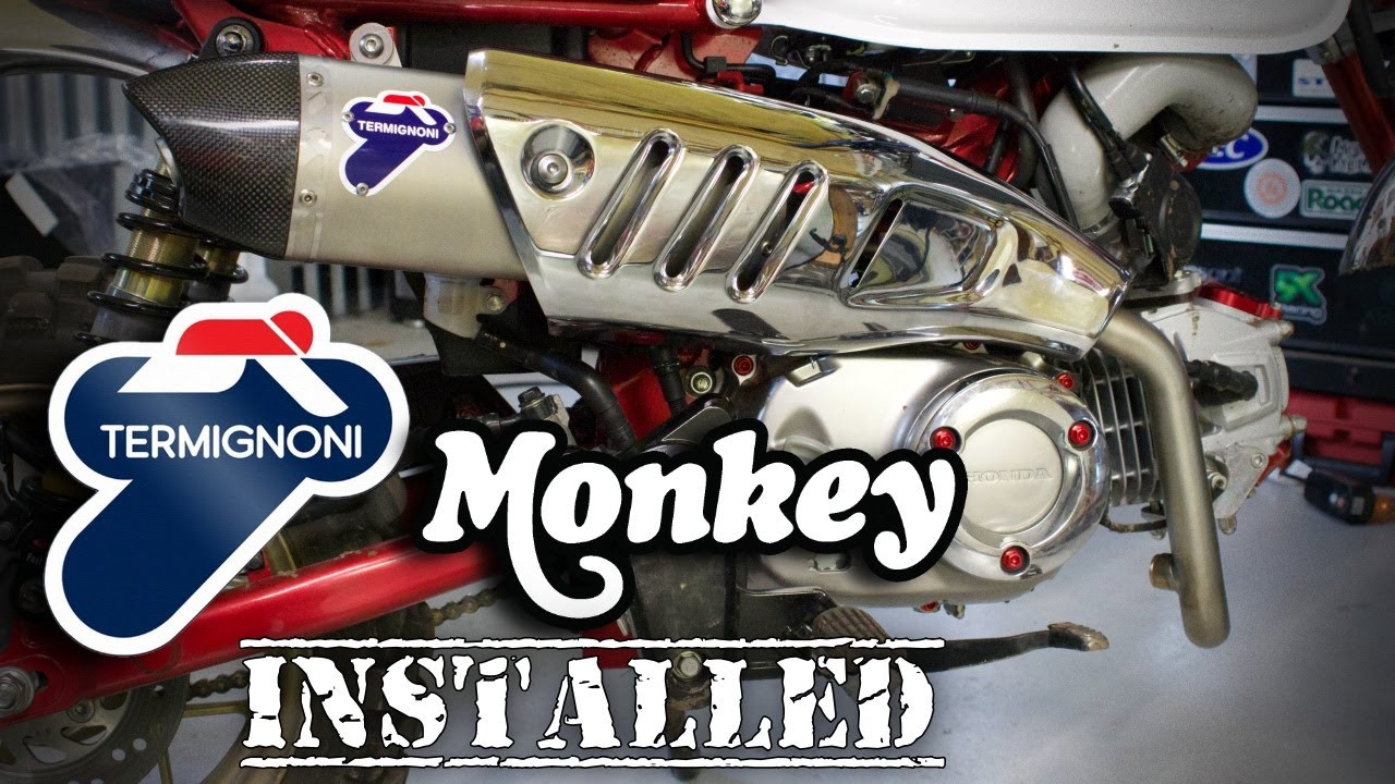 TERMIGNONI EXHAUST FOR 2019+ HONDA MONKEY | INSTALLATION INSTRUCTIONS AND TRICKS