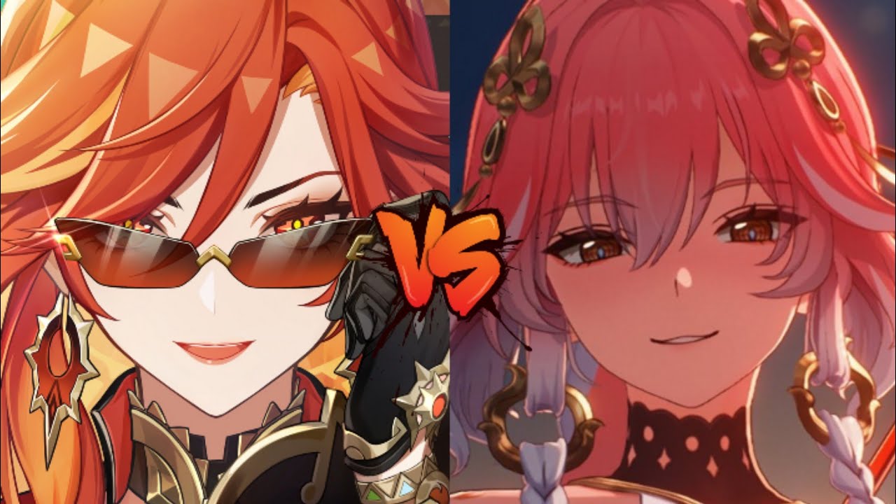 Comparison of Mavuika VS Changli Animated video | Genshin Wuthering.