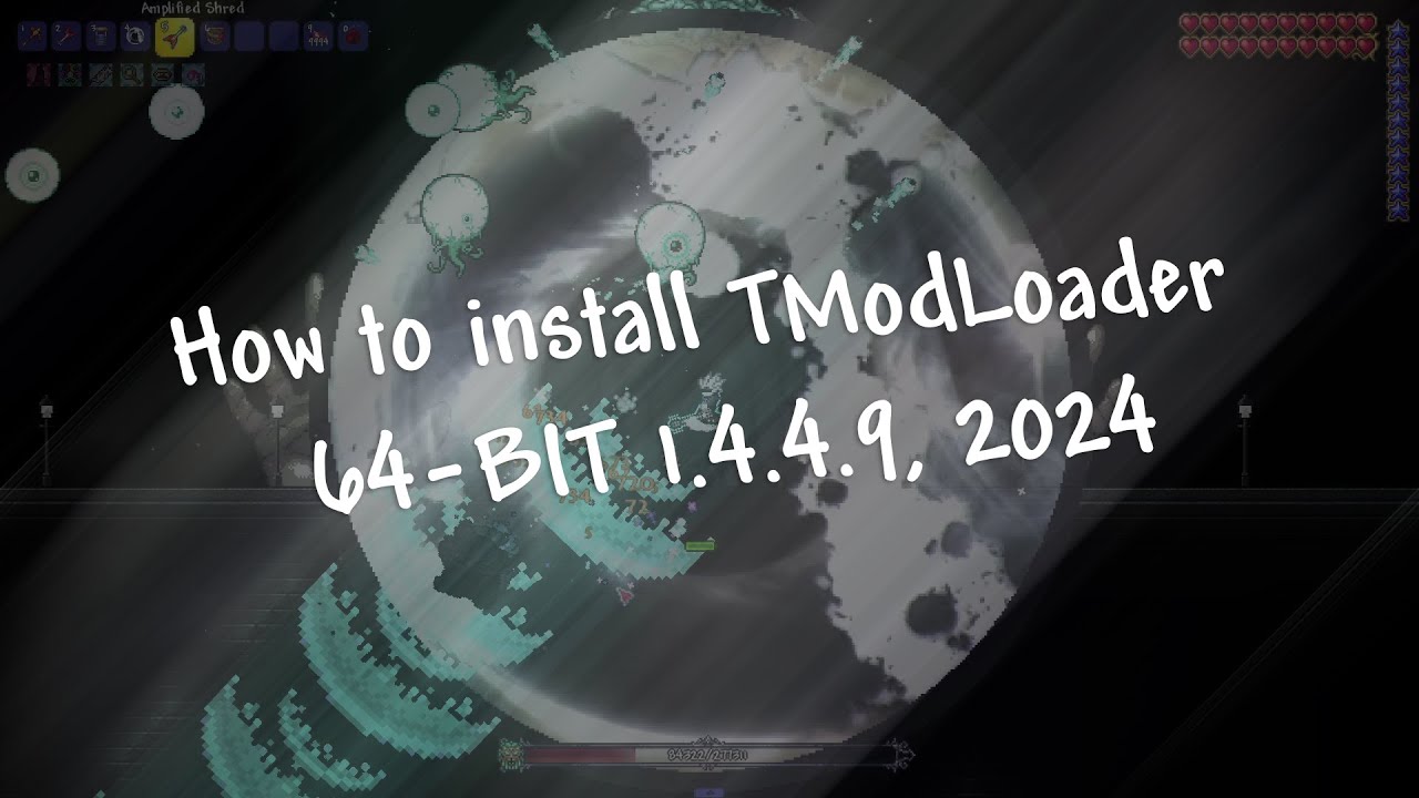 Как установить моды Terraria 1.4.4.9 | TModLoader 64-bit | РУКОВОДСТВО 2024