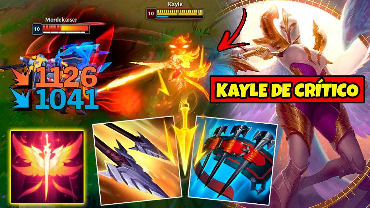 KAYLE S&Oacute; PRECISA DE 2 ITENS DE CR&Iacute;TICO PRA ACABAR COM O JOGO