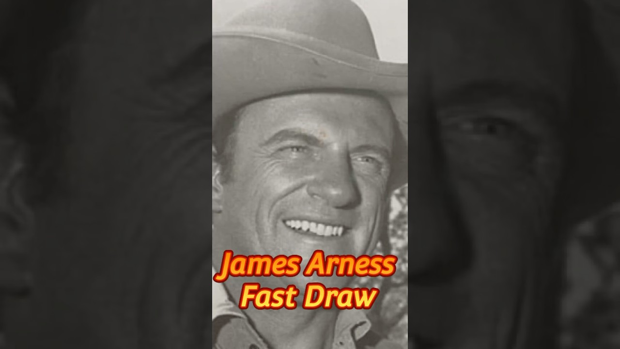 James Arness - Fast Draw! #gunsmoke #mattdillon