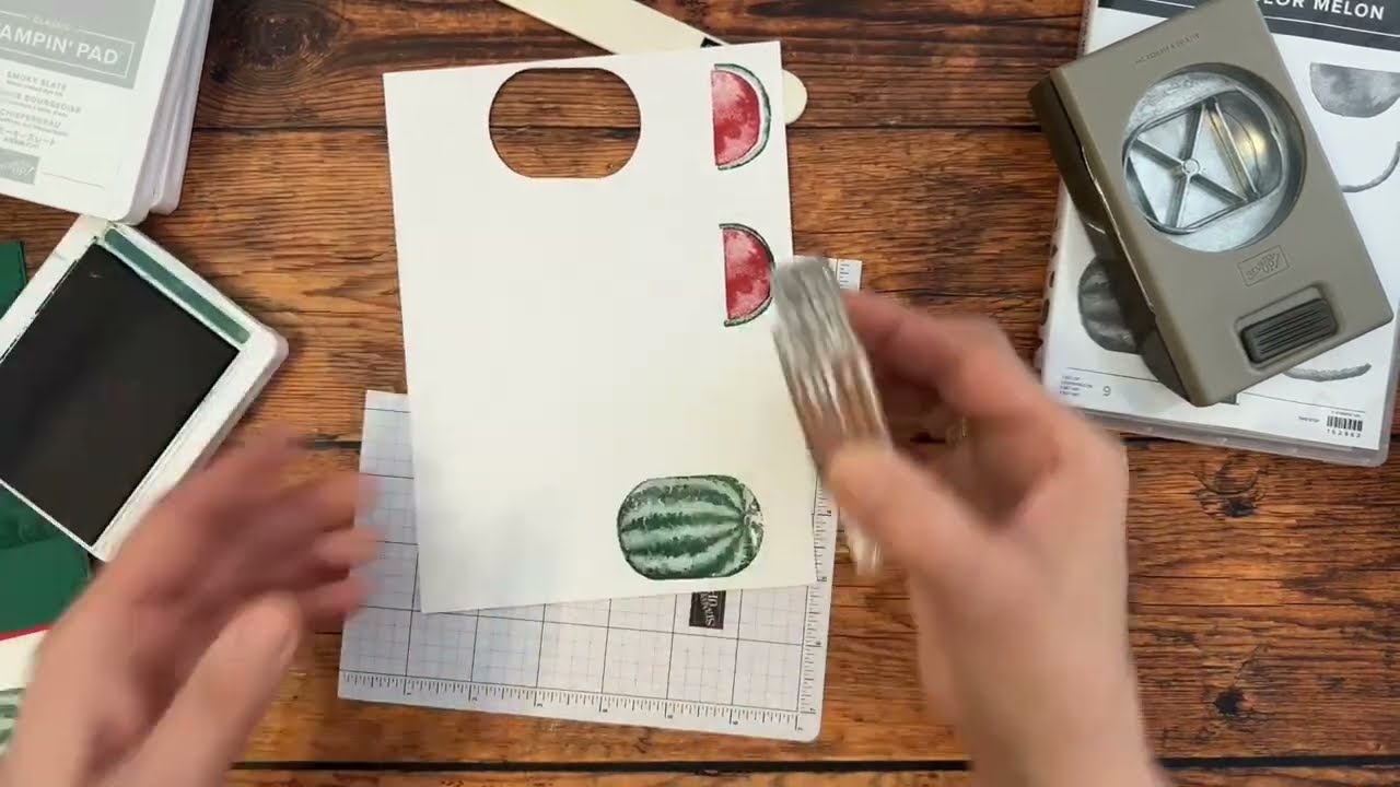 🔴Watercolor Melon-Stampin' Up! 2024- Sale A Bration