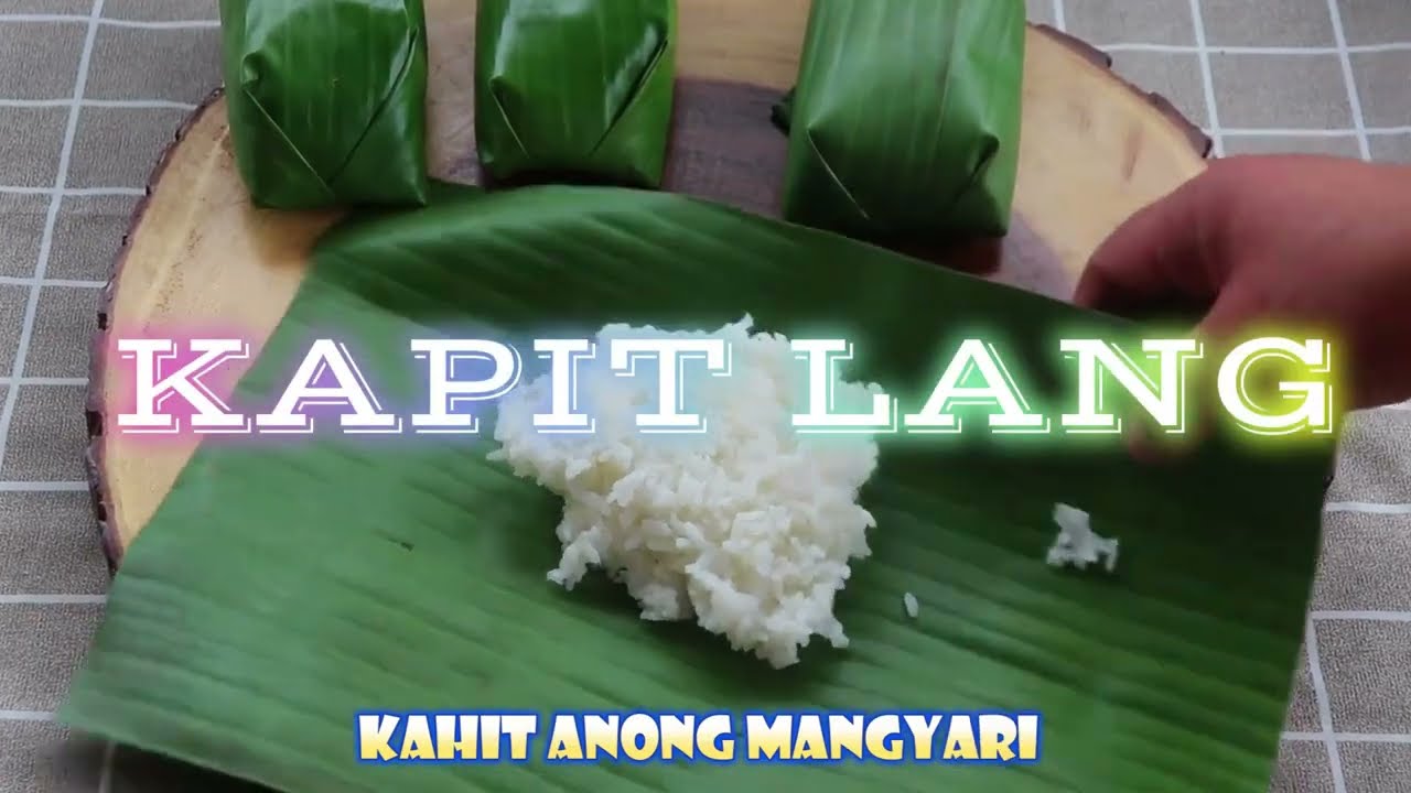Pastil ng Quiapo | Simple Street-Style Meal Presentation