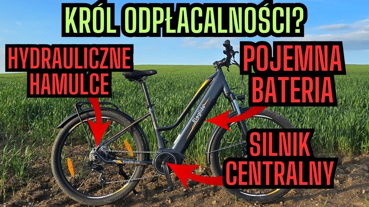 CZY TO NAJBARDZIEJ OPŁACALNY ROWER ELEKTRYCZNY?!  - ELEGLIDE C1ST