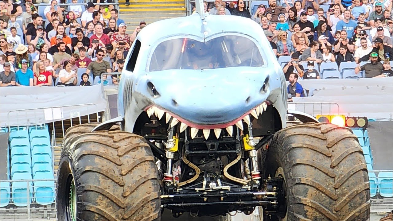 Megalodon freestyle run, Accor Stadium Sydney 14th October 2023