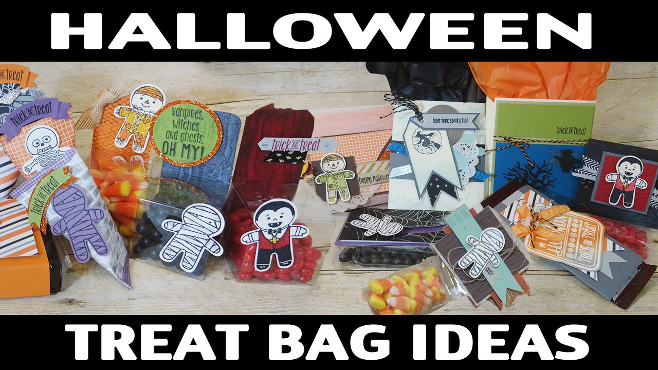 Stamping Jill - Halloween Treat Bag Ideas