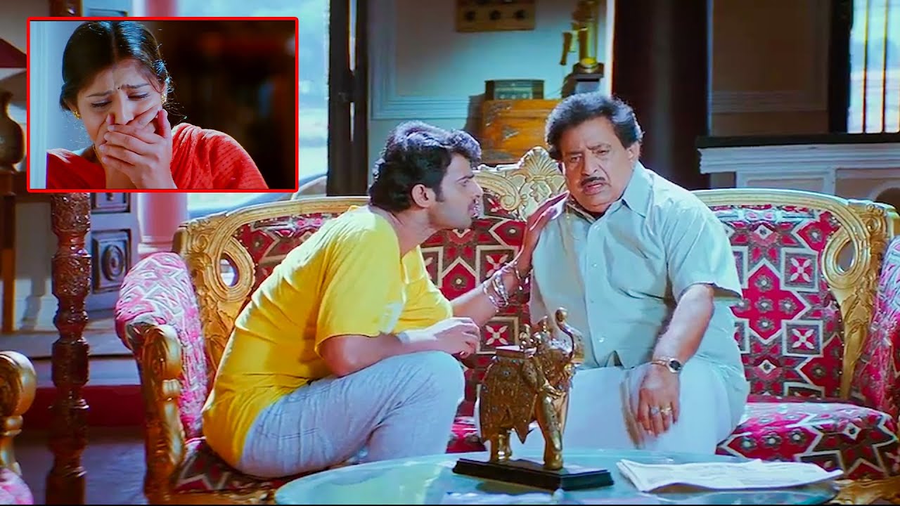 Rebel Star Prabhas And Kajal Agarwal  Blockbuster Movie Most Emotational Scene | Love Cinema