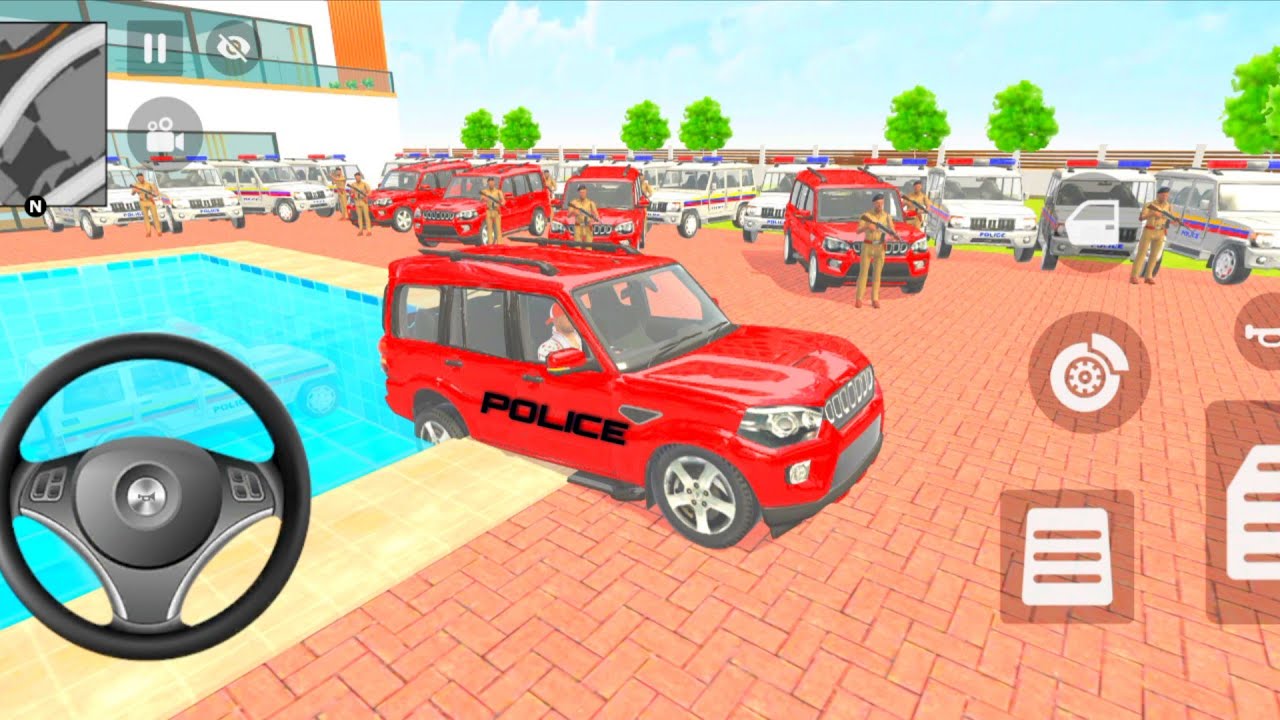 🚨🤩Modified Car Game:Franklin Ordered In🇮🇳Indian Bus And Swift or WagonR💥drives A ❤️Police ❤️SUV Game